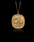Gold Aries Pendant