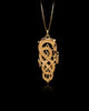 Gold Celtic Dragon Pendant
