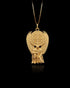 Gold St Michael Benedict Pendant