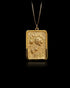 Gold Grizzly Bear Pendant