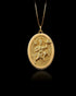 Gold Hanuman Pendant