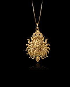 Gold Kali Pendant