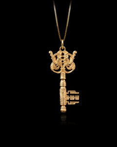 Gold Key Pendant