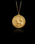 Gold Agnus Dei Lamb Pendant