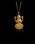 Gold Laxmi Pendant