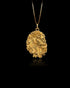 Gold Lion Triumph Pendant