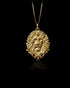 Gold Lion Invictus Pendant