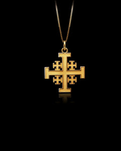 MINI Jerusalem Cross Pendant (23 mm)