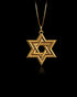Gold Star of David Pendant
