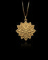 Gold Mandala Pendant