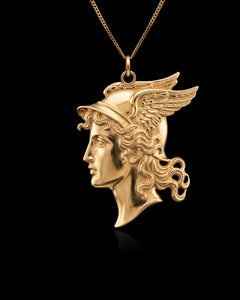 Gold Messenger Pendant