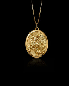 MINI St Michael Valiant Pendant (24.5 mm)