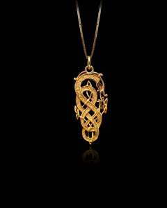 MINI Celtic Dragon Pendant (29 mm)