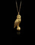 Gold Owl Pendant