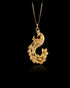 Gold Peacock Pendant