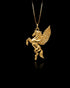 Gold Pegasus Pendant