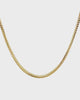 Gold Franco chain necklace