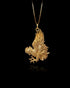 Gold Rooster Pendant