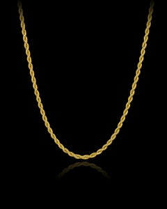14K Solid Gold Rope Chain