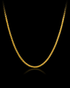 14K Solid Gold Round Box Chain