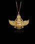 Gold Scarab Pendant