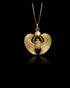 Gold Scarab Pendant