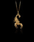 Gold Scorpio Pendant
