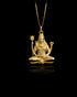Gold Shiva Pendant