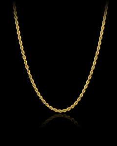 14K Solid Gold Rope Chain