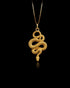Gold Snake Pendant