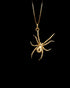 Gold Spider Pendant
