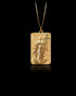 Gold St Gabriel Pendant