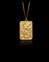 Gold St Michael Eternal Pendant
