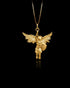 Gold St Michael Divine Pendant