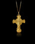 Gold St Michael Cross Pendant