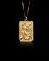 Gold St Michael Eternal Pendant