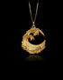 Gold Wave Pendant